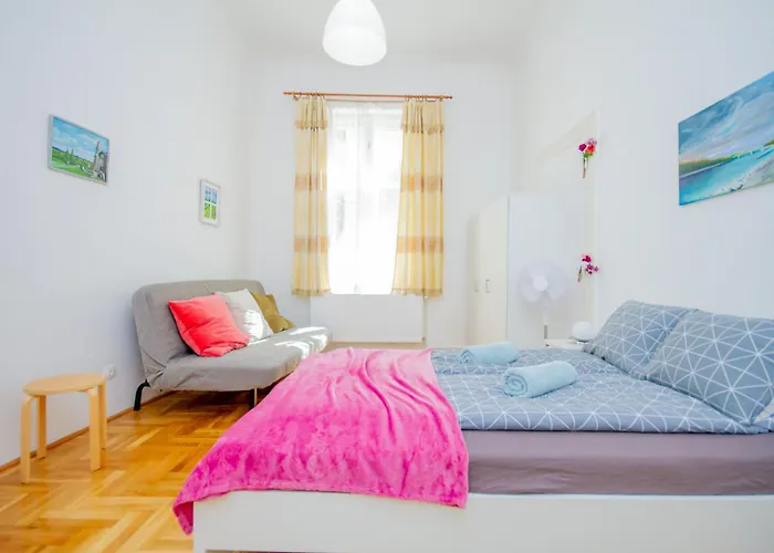 Apartament Kelvin's V District 2br Urban Haven By Nw Budapeszt